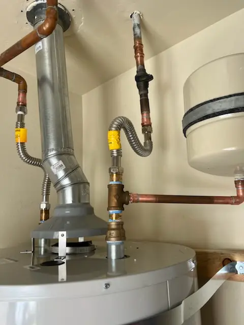Water heater installation and plumbing repair in Baldwin Mill Terrace